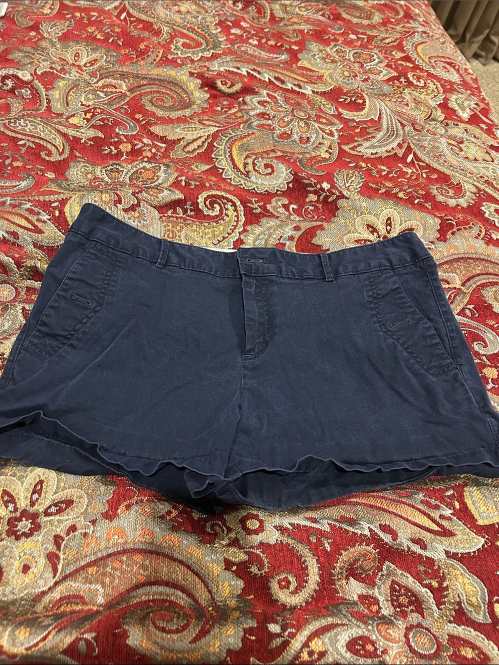 Classic Navy Women’s Casual Shorts